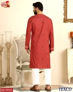 Premium China Fabric print Panjabi (MCP050) - Image 3
