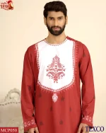 Premium China Fabric print Panjabi (MCP050)