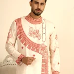Premium China Fabric print Panjabi (MCP054)