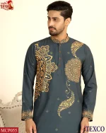 Premium China Fabric print Panjabi (MCP055)