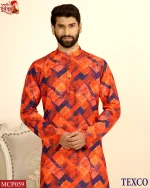 Premium China Fabric print Panjabi (MCP059)