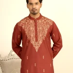Premium China Fabric print Panjabi (MCP060)