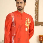 Premium China Fabric print Panjabi (MCP063)
