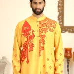 Premium China Fabric print Panjabi (MCP064)