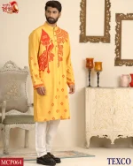 Premium China Fabric print Panjabi (MCP064) - Image 2