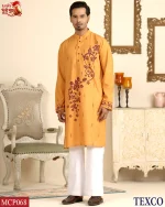 Premium China Fabric print Panjabi (MCP068) - Image 2