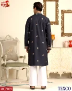 Premium China Fabric print Panjabi (MCP069) - Image 3