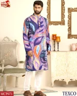Premium China Fabric print Panjabi (MCP071) - Image 2
