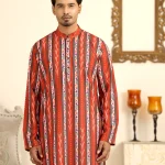 Premium China Fabric print Panjabi (MCP073)
