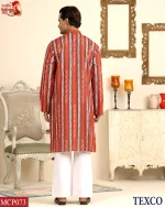 Premium China Fabric print Panjabi (MCP073) - Image 3