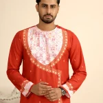 Premium China Fabric print Panjabi (MCP075)