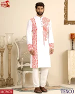 Premium China Fabric print Panjabi (MCP076) - Image 2