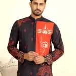 Premium China Fabric print Panjabi (MCP078)