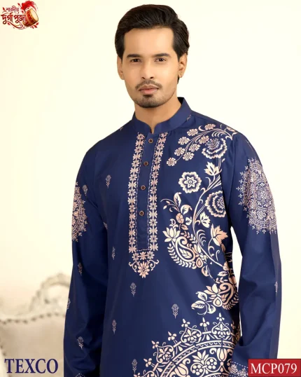 Premium China Fabric print Panjabi (MCP079)