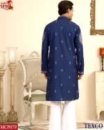 Premium China Fabric print Panjabi (MCP079) - Image 3
